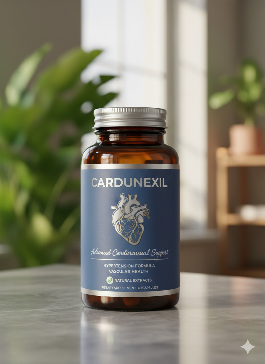 Cardunexil dietary supplement package for cardiovascular wellness